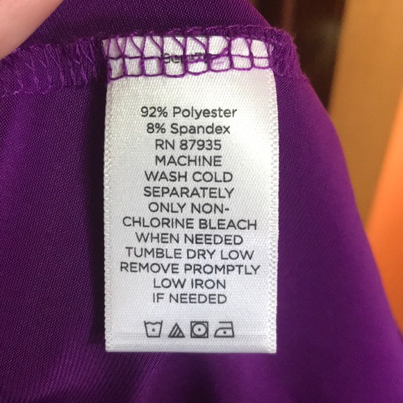 Susan Graver Purple Dress - Picture 6 of 6